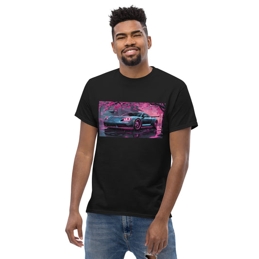 Porsche Taycan Cherry Blossoms classic tee