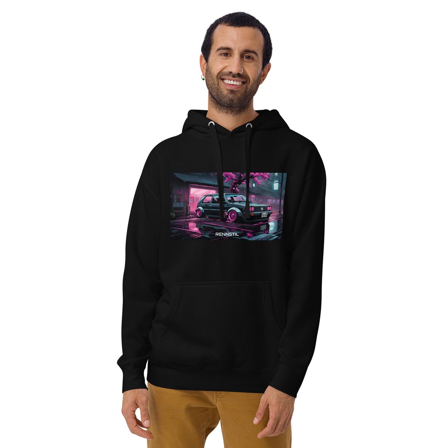 VW Golf Cherry Blossoms Hoodie