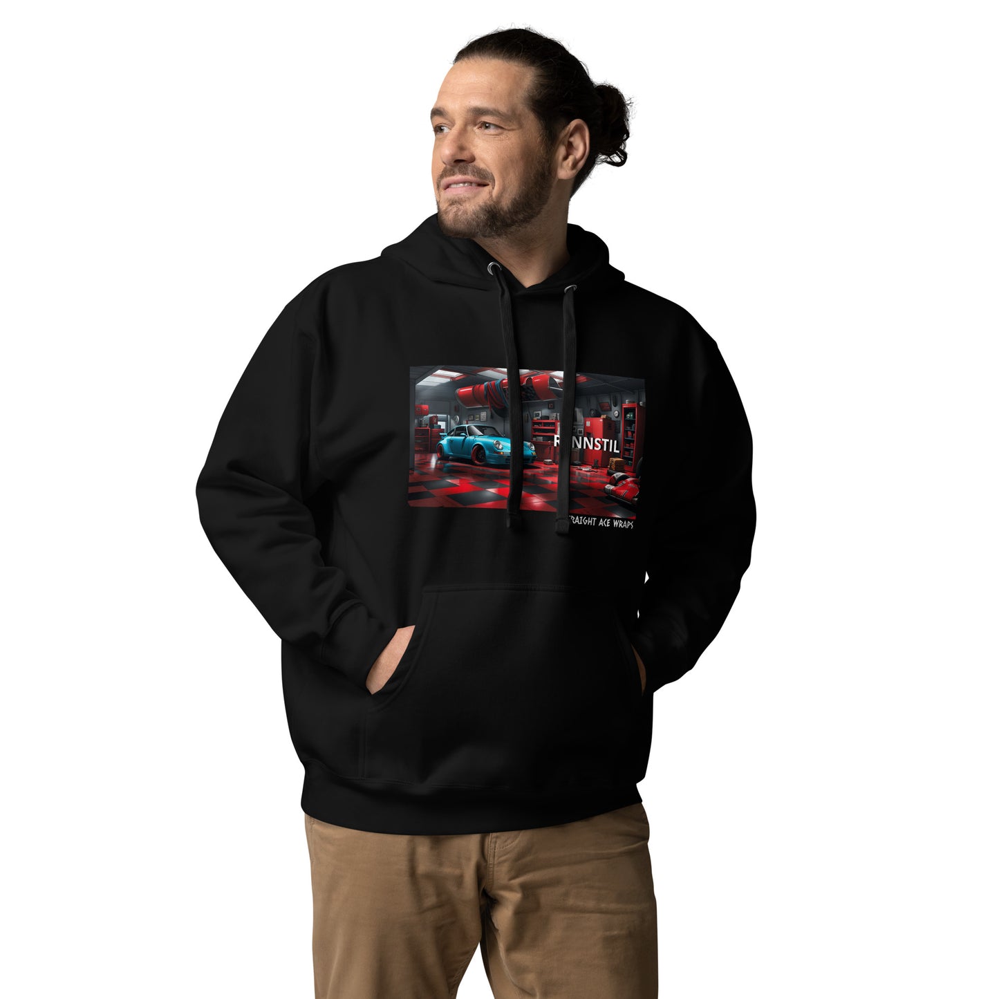 STRAIGHT ACE WRAPS x RENNSTIL Porsche Hoodie