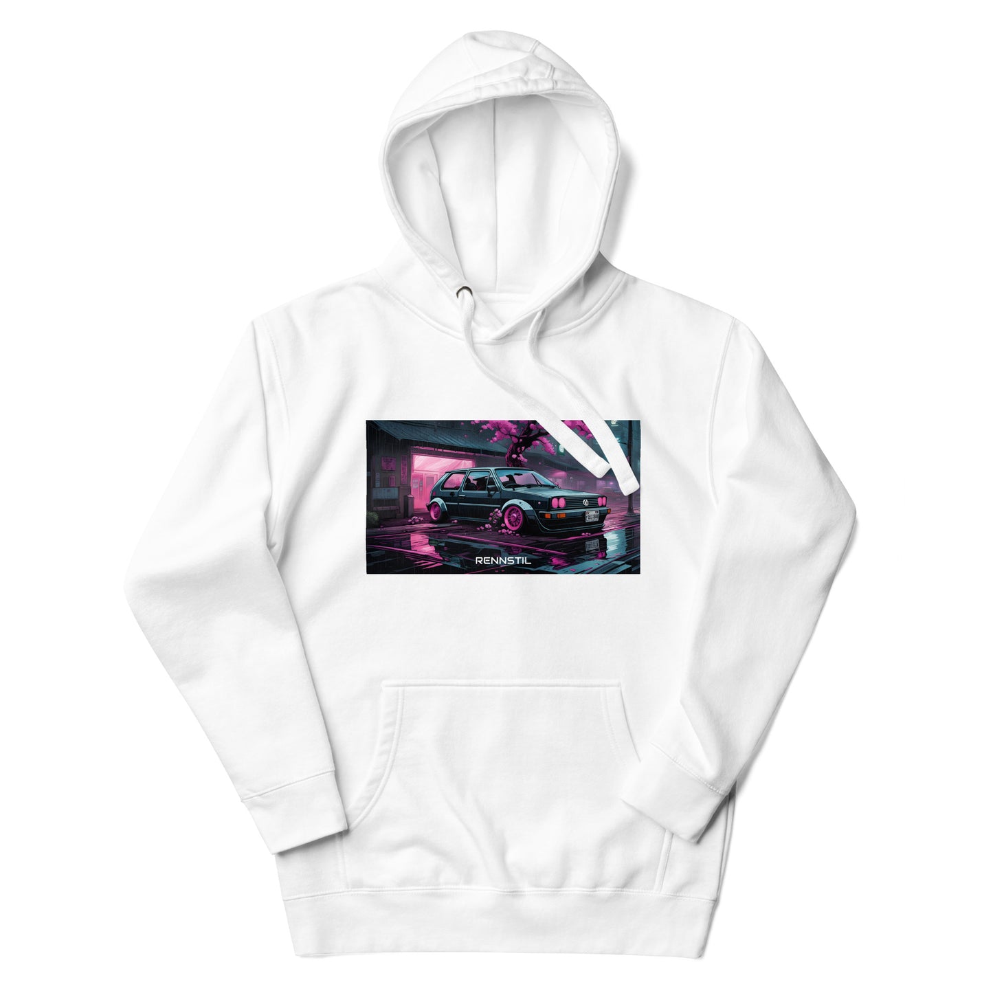 VW Golf Cherry Blossoms Hoodie